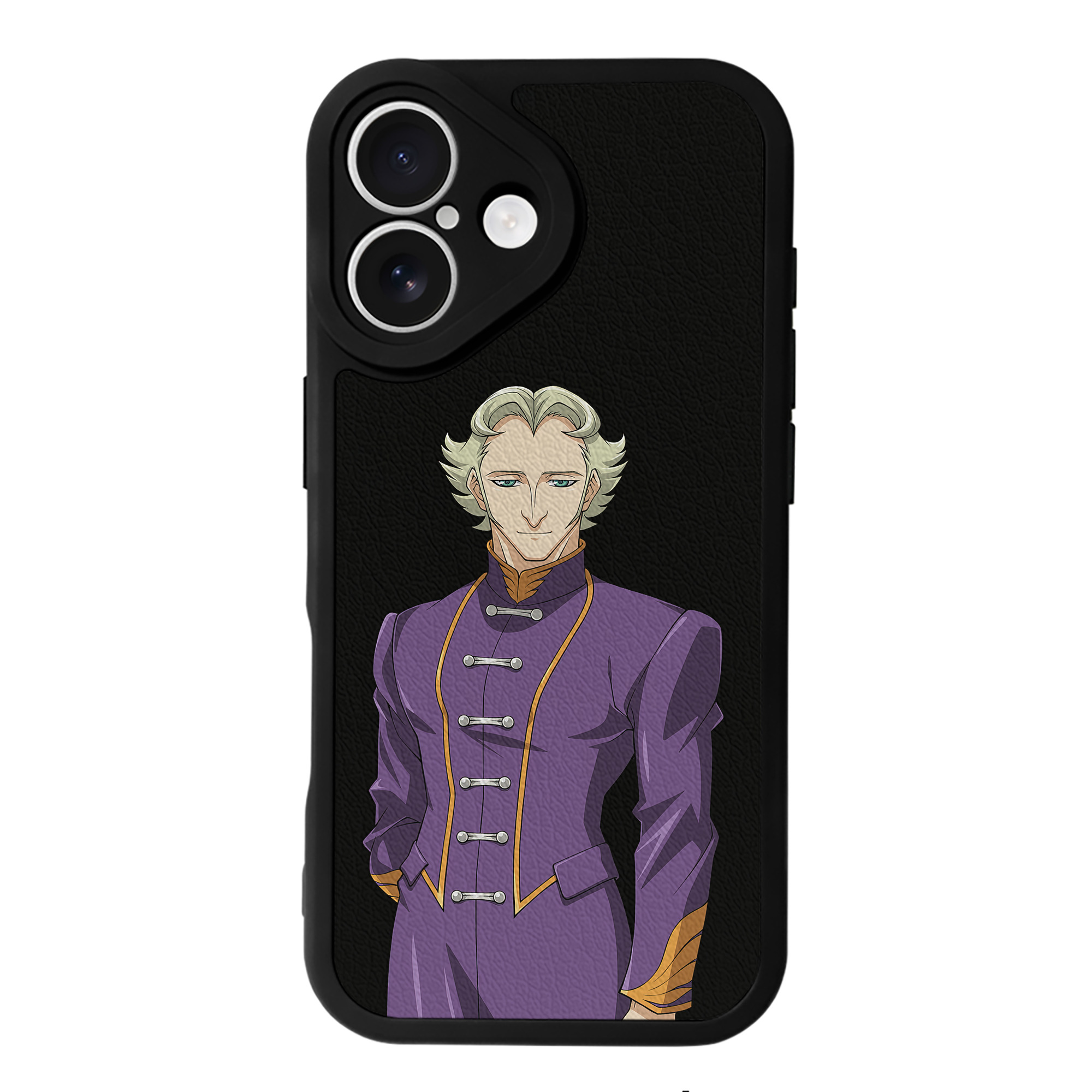 （画像用） 遊☆戯☆王 Yu-Gi-Oh! 【iPhone 16シリーズ対応】シリコンスマホケース（レザー調） 材質：シリコン